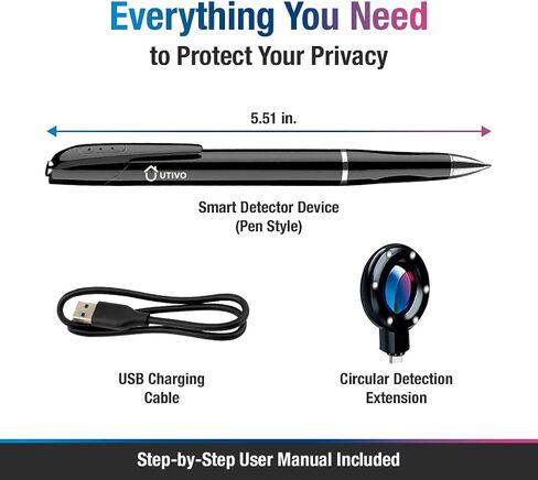 Camera Detector Spy Camera Finder, GPS Tracker Detector, Hidden Camera Detectors for Travel, Office, Airbnb Rentals, Car, Hotel Rooms, Gyms, Locker Rooms, Bathrooms, Dressing, X16 in Saudi Arabia