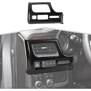 Carbon Fiber Electronic Handbrake Switch Panel Trim Accessories Compatible with Chevy Suburban 2020-2023,for Chevrolet Tahoe 2021-2023 in Saudi Arabia