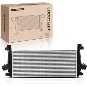 A-Premium Front Turbo Intercooler Compatible with Chevrolet Cruze 2011-2015 L4 1.4L Turbocharged, Automatic Transmission
