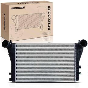 A-Premium Turbo Intercooler Compatible with Audi A3 TT Quattro & Volkswagen Jetta 2006-2010, Eos 2007-2016, GTI 2006-2014, L4 2.0L Turbocharged