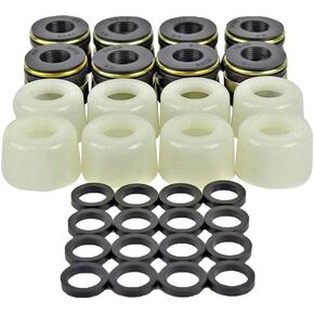 DNJ VSS3102 Valve Stem Seal (Viton) for 1981-1996/ AM General, Avanti, Buick, Cadillac, Chevrolet, GMC, Oldsmobile, Pontiac/Blazer, Bonneville, Brougham, C10, C10 Suburban/ 5.0L-5.7L/ V8/ OHV