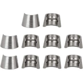 10pcs 8mm Valve Stem Diameter Hardened Valve Keeper Locks Steel Race Locks for CG125