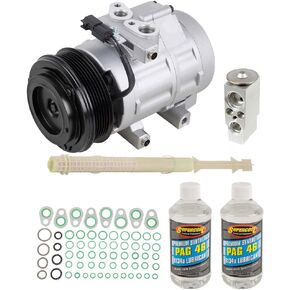 AC Compressor & A/C Kit For Ford Expedition & Lincoln Navigator 2007 2008 - Includes Drier, Expansion, Oil & O-Rings! - BuyAutoParts 60-81373RK NEW