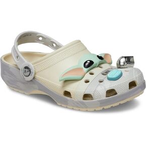 Crocs Unisex-Adult Star Wars Grogu Classic Clog Bone