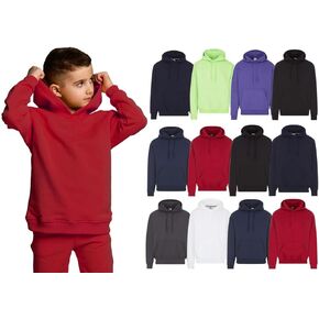 BILLIONHATS Wholesale Kids Hoodie Sweatshirts Bulk Hoodies for Children, Warm Hooded Shirt Boys Girls Unisex, Donations Camp