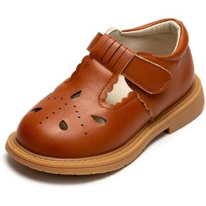 أحذية ماري جين للفتيات الصغيرات أحذية مدرسية مسطحة من جلد البولي يوريثان للحفلات in Kuwait