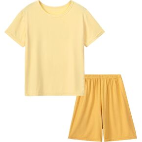 طقم بيجامة مودال للفتيات من DIPUG ملابس نوم بأكمام قصيرة للفتيات in Kuwait