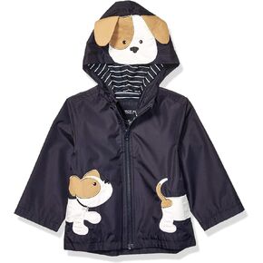 LONDON FOG Boys' Little Animal Rainslicker Rain Jacket