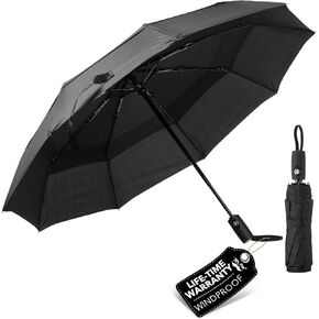 Mr. Pen- Windproof Travel Umbrella, Automatic Umbrellas for Rain, Compact Umbrella, Travel Umbrella Compact, Windproof Umbrella
