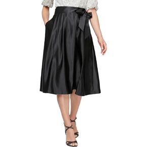 Alex Evenings Women's Tea Length Dress Skirt (Petite and Regular Sizes)