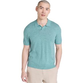 Vince Men's Merino Johnny Collar Shirt