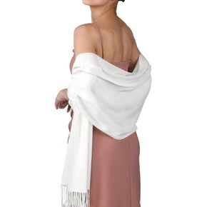FURTALK Women's Pashmina Shawls and Wraps for Evening Dress Long Scarf Wedding Bride Bridesmaid Shawl Gifts
