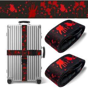 Cherry Blossoms Luggage Straps for Suitcases TSA Approved, Luggage Identifiers for Suitcase, Adjustable Suitcase Strap for Baggage Security with Cute Patten, Travel Necessary Accessories (2Pack)