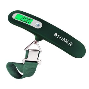 Luggage Weight Scale for Suitcases 110 Lbs Travel Accessories High Precision Travel Digital Hanging Scales 50kg White