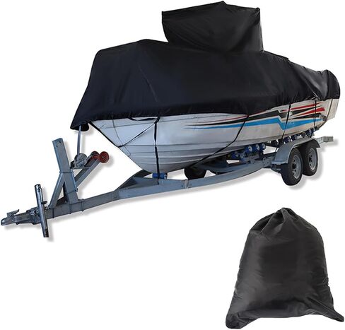 16-18.5FT 420D الثقيلة وحدة التحكم المركزية T-Top سقف غطاء القارب استبدال للقوارب نمط وحدة التحكم المركزية مع أسطح T-Top in Saudi Arabia