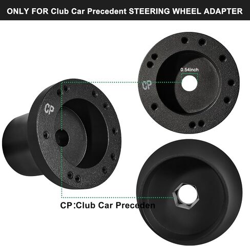 Golf Cart Steering Wheel Adapter, Golf Cart Steering Wheel Adapter Hub Only For Club Car Precedent Golf Cart in Saudi Arabia