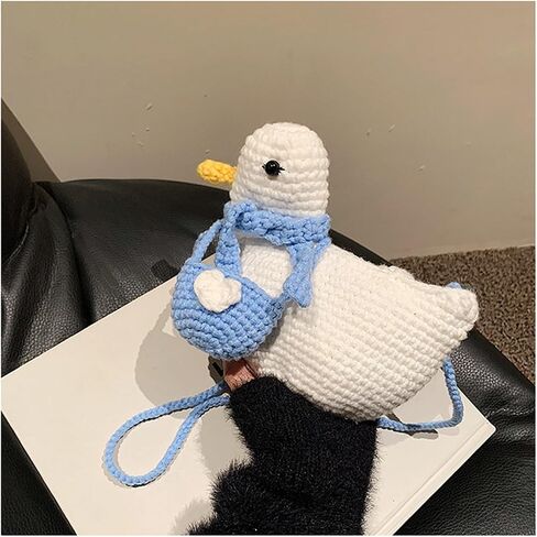Handmade Duck Wallet, Kawaii Messenger Bag,Cute Coin Purse Women's Coin Purses and Pouches suitability Animal Purses for Little Girls (yellow) in Saudi Arabia
