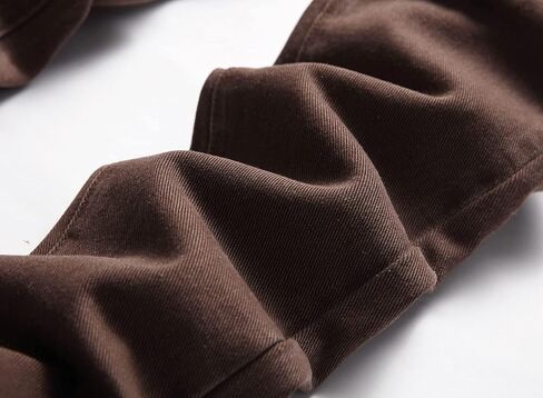 بنطال جينز ممزق ونحيف قابل للتمدد للأولاد، بنطال جينز عصري ومريح بقصة ضيقة للرجال الصغار النشيطين in Kuwait