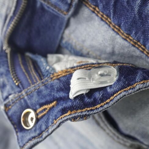 KIDSCOOL SPACE Little Big Boys Denim Shorts,Elastic Band Inside Ripped Knee-Length Jean Summer Pants in Saudi Arabia