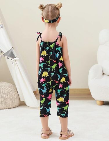Toddler Baby Girls Romper Jumpsuit Summer Clothes Outfit 1-5T in Saudi Arabia