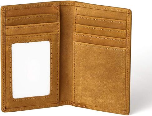 محفظة جيب RFID للابن من الأم أو الأب حافظة بطاقات الذاكرة هدية (بني 1) in Kuwait