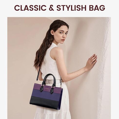 LOVEVOOK Purses and Handbags for Women Fashion Tote Bag PU Leather Satchel Shoulder Bag Top Handle for Lady in Saudi Arabia