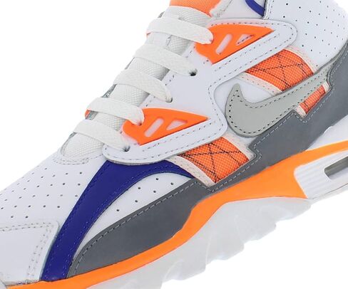 حذاء Nike Air Trainer Sc للأولاد مقاس 4، اللون: أبيض/برتقالي-DV2233100 in Saudi Arabia