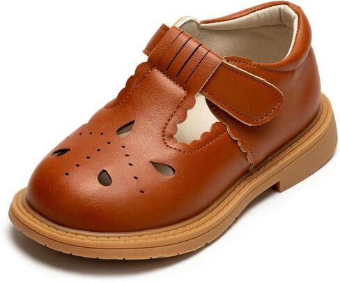 أحذية ماري جين للفتيات الصغيرات أحذية مدرسية مسطحة من جلد البولي يوريثان للحفلات in Kuwait