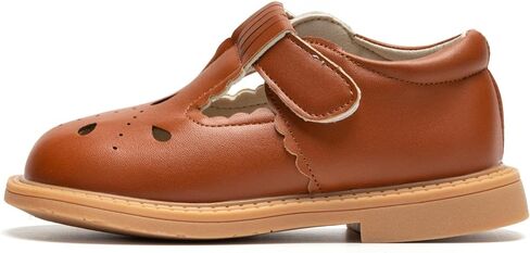 أحذية ماري جين للفتيات الصغيرات أحذية مدرسية مسطحة من جلد البولي يوريثان للحفلات in Kuwait