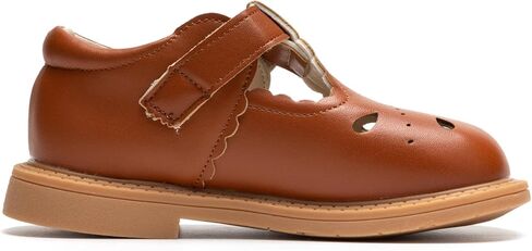 أحذية ماري جين للفتيات الصغيرات أحذية مدرسية مسطحة من جلد البولي يوريثان للحفلات in Kuwait
