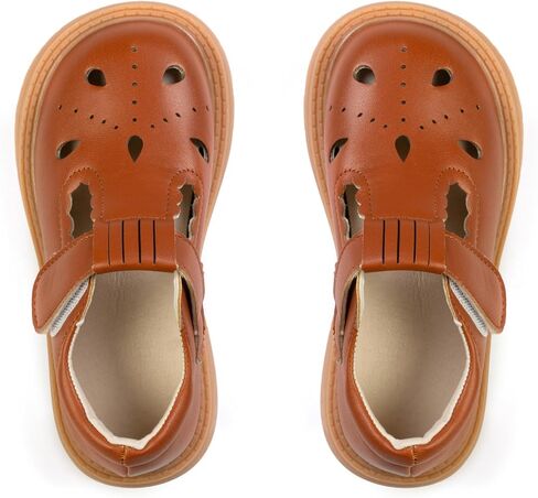 أحذية ماري جين للفتيات الصغيرات أحذية مدرسية مسطحة من جلد البولي يوريثان للحفلات in Kuwait