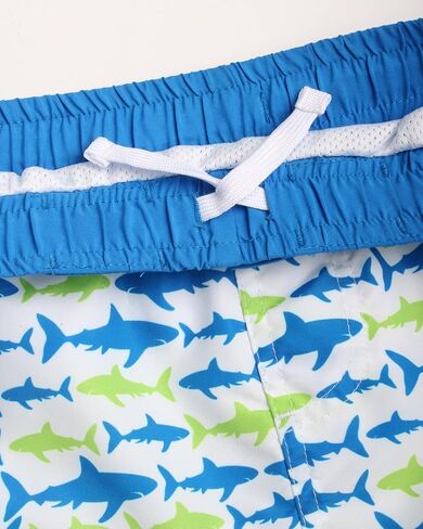 مجموعة الحماية من الطفح الجلدي للأولاد من iXtreme - قطعتان من قميص السباحة بعامل حماية من الأشعة فوق البنفسجية 50+ سريع الجفاف وبدلة استحمام (12M-18) in Kuwait