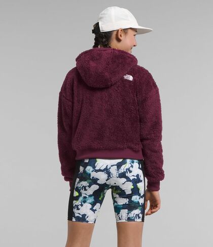 THE NORTH FACE Girls' Suave Oso Fleece Full-Zip Hooded Jacket in Saudi Arabia