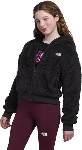 THE NORTH FACE Girls' Suave Oso Fleece Full-Zip Hooded Jacket in Saudi Arabia