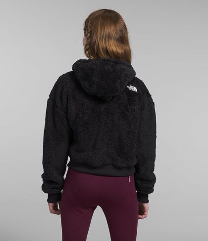 THE NORTH FACE Girls' Suave Oso Fleece Full-Zip Hooded Jacket in Saudi Arabia