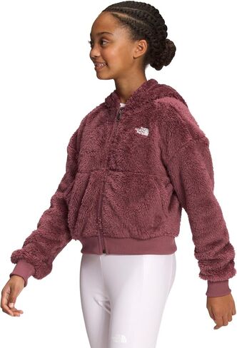 THE NORTH FACE Girls' Suave Oso Fleece Full-Zip Hooded Jacket in Saudi Arabia