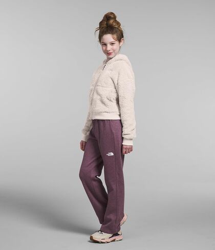 THE NORTH FACE Girls' Suave Oso Fleece Full-Zip Hooded Jacket in Kuwait