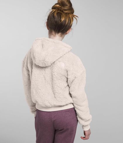 THE NORTH FACE Girls' Suave Oso Fleece Full-Zip Hooded Jacket in Kuwait