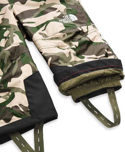 THE NORTH FACE Toddler Snowquest Insulated Bib, New Taupe Green Explorer Camo Print, 5T in Saudi Arabia