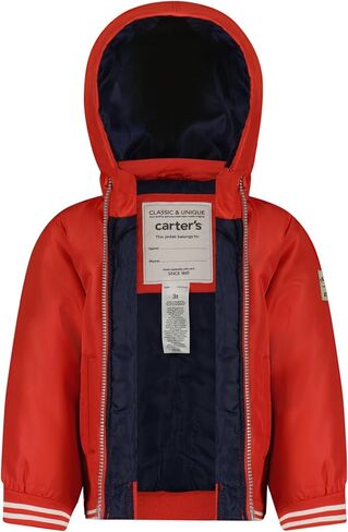 Carter's Toddler Boys Midweight Jacket, Warm, Hooded, Water-Resistant Winter Coat in Saudi Arabia