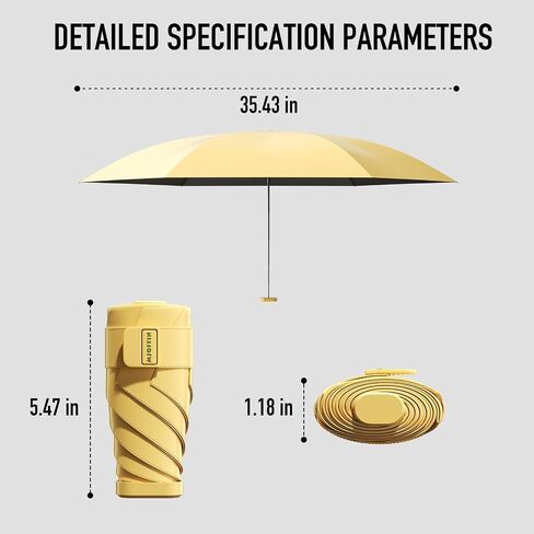 Travel Mini Compact Umbrella,Umbrellas for Sun&Rain,UV protection umbrella,Small&Lightweight,Umbrella for Girls and Women,With umbrella purse in Saudi Arabia
