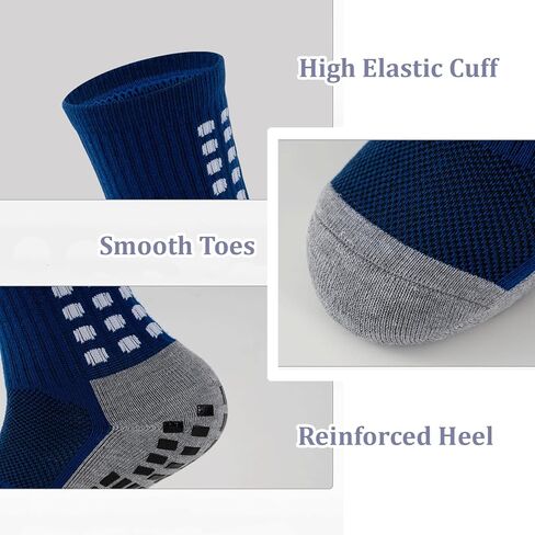 Boys Soccer Socks Athletic Socks Sports Socks Hospital Grip Soccer Socks For Boys Girls in Saudi Arabia