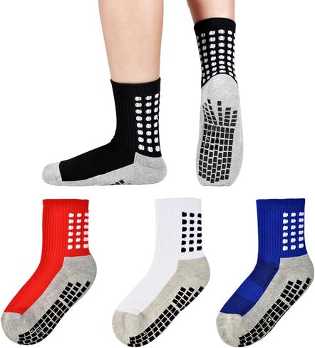 Boys Soccer Socks Athletic Socks Sports Socks Hospital Grip Soccer Socks For Boys Girls in Saudi Arabia