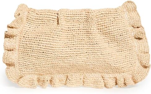 Loeffler Randall Women's Mavis Ruffle Trim Flat Clutch in Saudi Arabia