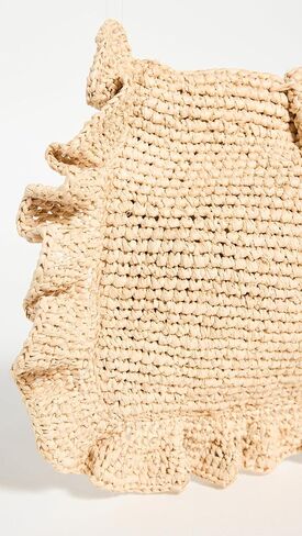 Loeffler Randall Women's Mavis Ruffle Trim Flat Clutch in Saudi Arabia