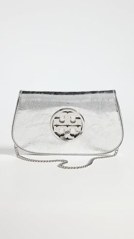 Tory Burch Women's Reva Metallic Clutch in Saudi Arabia