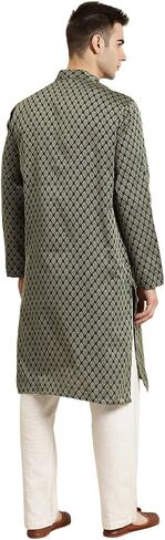 Sojanya (Since 1958, Men's Jacquard Silk Self Design Only Kurta in Saudi Arabia