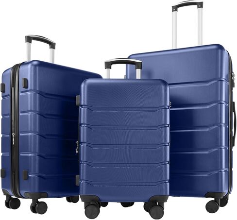 Sweetcrispy 20 inch Carry on Luggage, Hard Shell ABS Suitcase with Double Spinner Wheels, Lightweight Expandable Rolling Luggage with TSA Lock in Saudi Arabia