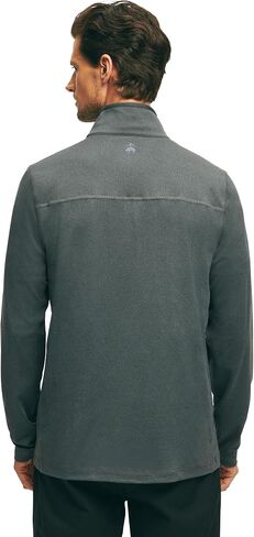 Brooks Brothers Men's Performance Stretch Long Sleeve Golf Half-Zip Sweater in Saudi Arabia