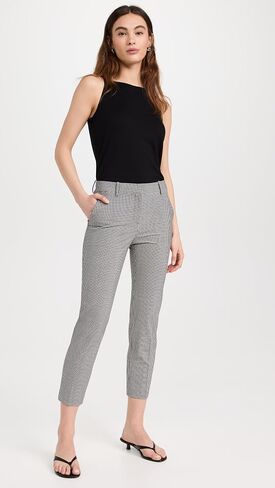 Theory Women's Treeca Tailor Check Pants in Saudi Arabia